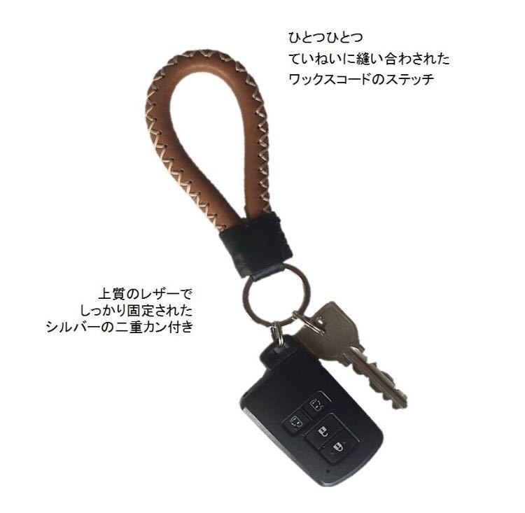 * free shipping * new goods original leather key holder hand made leather key holder key ring key hook cow leather blue blue 