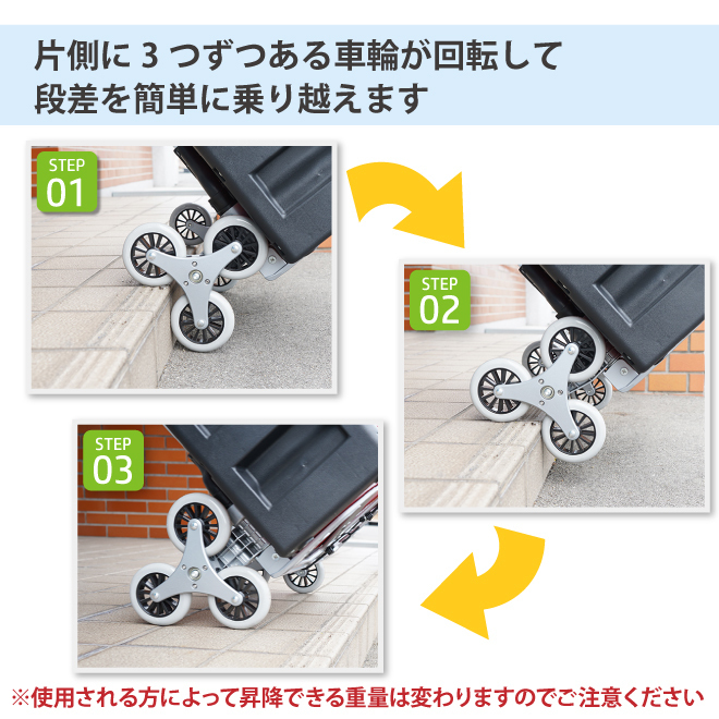  stair push car aluminium folding type 3 wheel push car carry cart gum band attaching self-sealing tire going up and down push car KIKAIYA