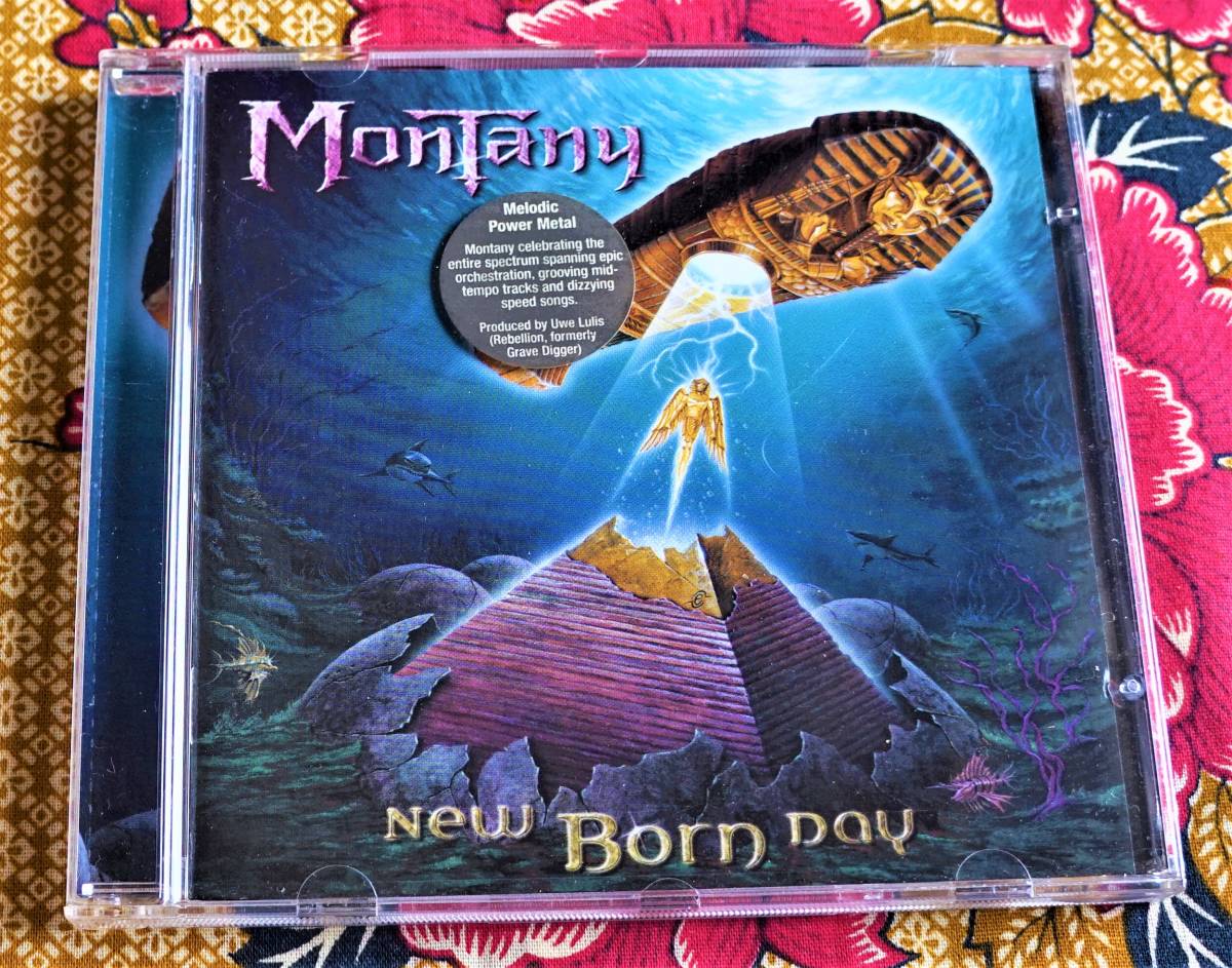 ☆彡独メロディックパワーメタル【廃盤CD】Montany / New Born Day→ GravediggerのUwe Lulisプロデュース_画像1