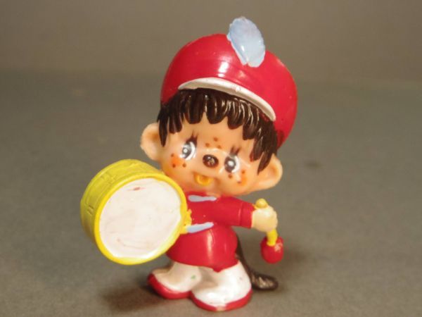 Monchhichi モンチッチ PVCフィギュア 太鼓 セキグチ_画像1