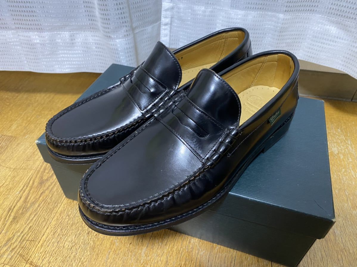 新品】Paraboot パラブーツ ローファー COLUMBIA 黒 | labiela.com