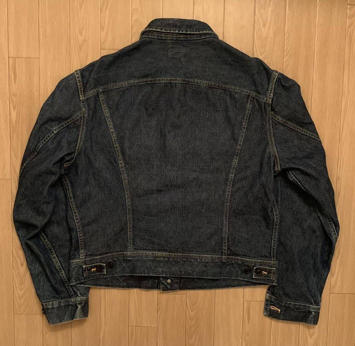 Long丈　ビッグサイズ　60s Lee 101-J サイズ46 デニムジャケット(検　30s 40s 50s Levi’s 506 507 557 558 501 XX 大戦　vintage )_画像3