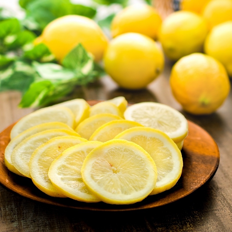 冷凍レモン スライス 500g×2パック 合計1kg 輪切り カット済み レモン スライス レモンサワー レモネード はちみつレモン_画像4