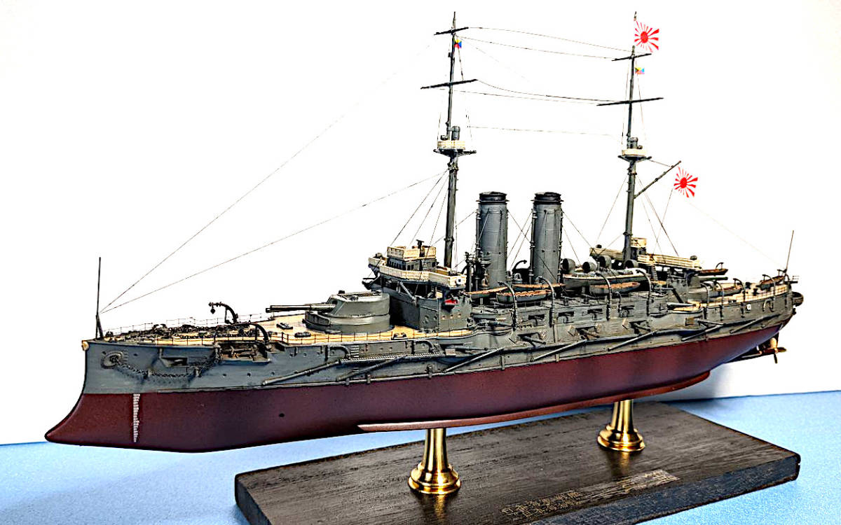 1/350 戦艦 三笠 大日本帝国海軍 模型 精密完成品 プラモデル 模型 