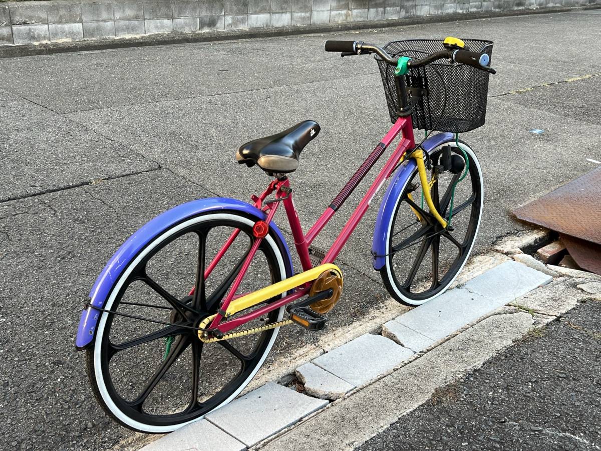 ■子供用レトロ自転車■24インチ カラフル ファンキー■_画像3