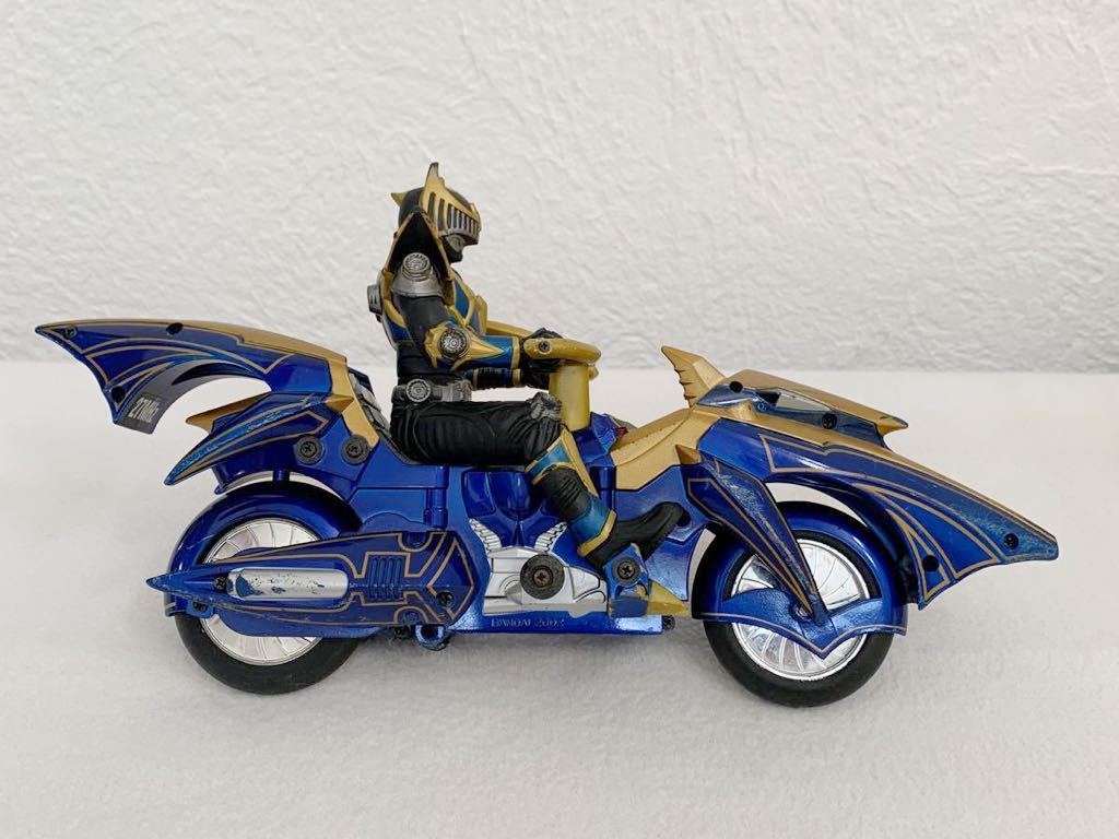 ( утиль ) Kamen Rider Night скумбиря Eve [ Kamen Rider Dragon Knight ] мотоцикл фигурка * общая длина примерно 32cm(F2 средний 