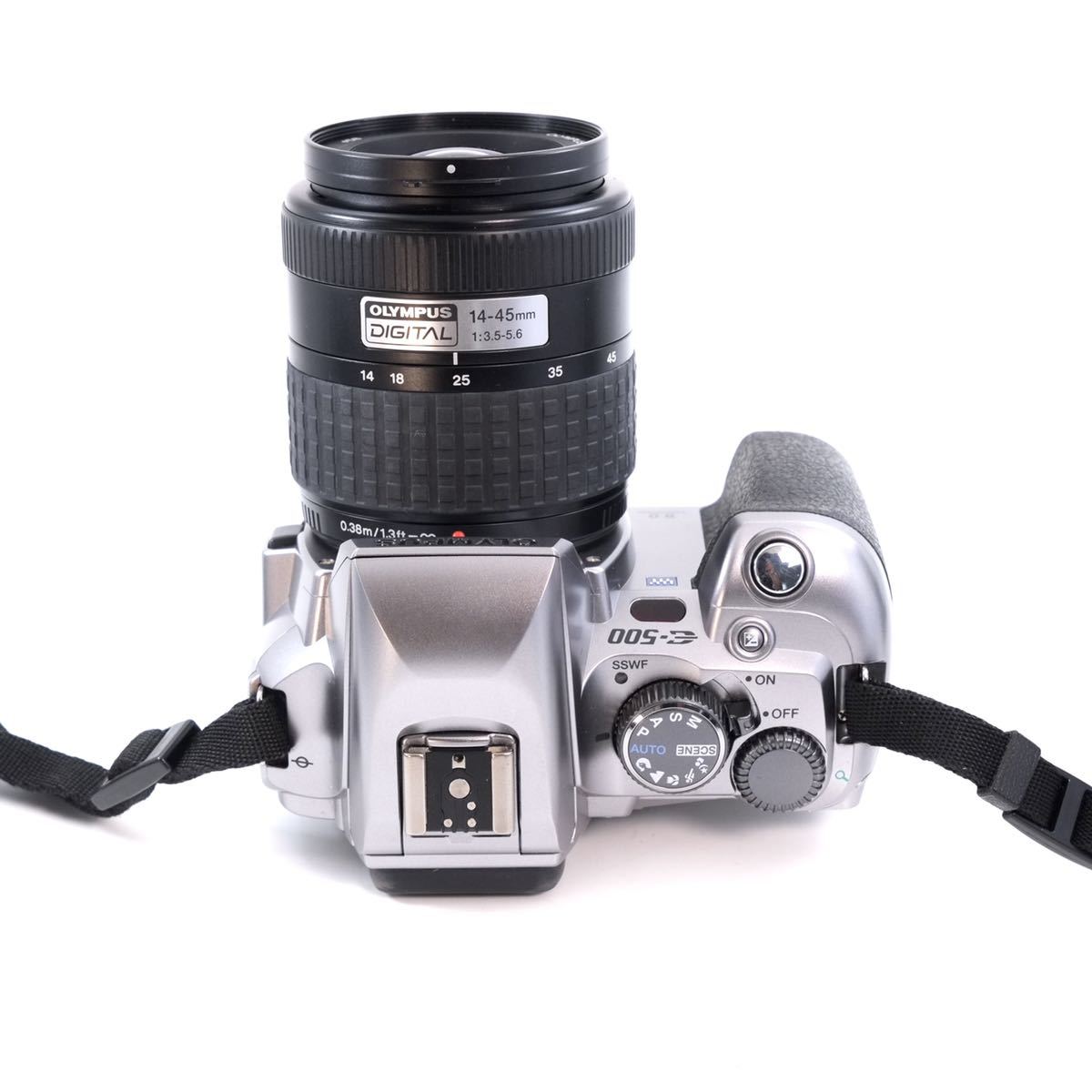 OLYMPUS オリンパス　E-500 + 14-45mm 、40-150mm 一眼レフデジタルカメラ、レンズセット_画像3
