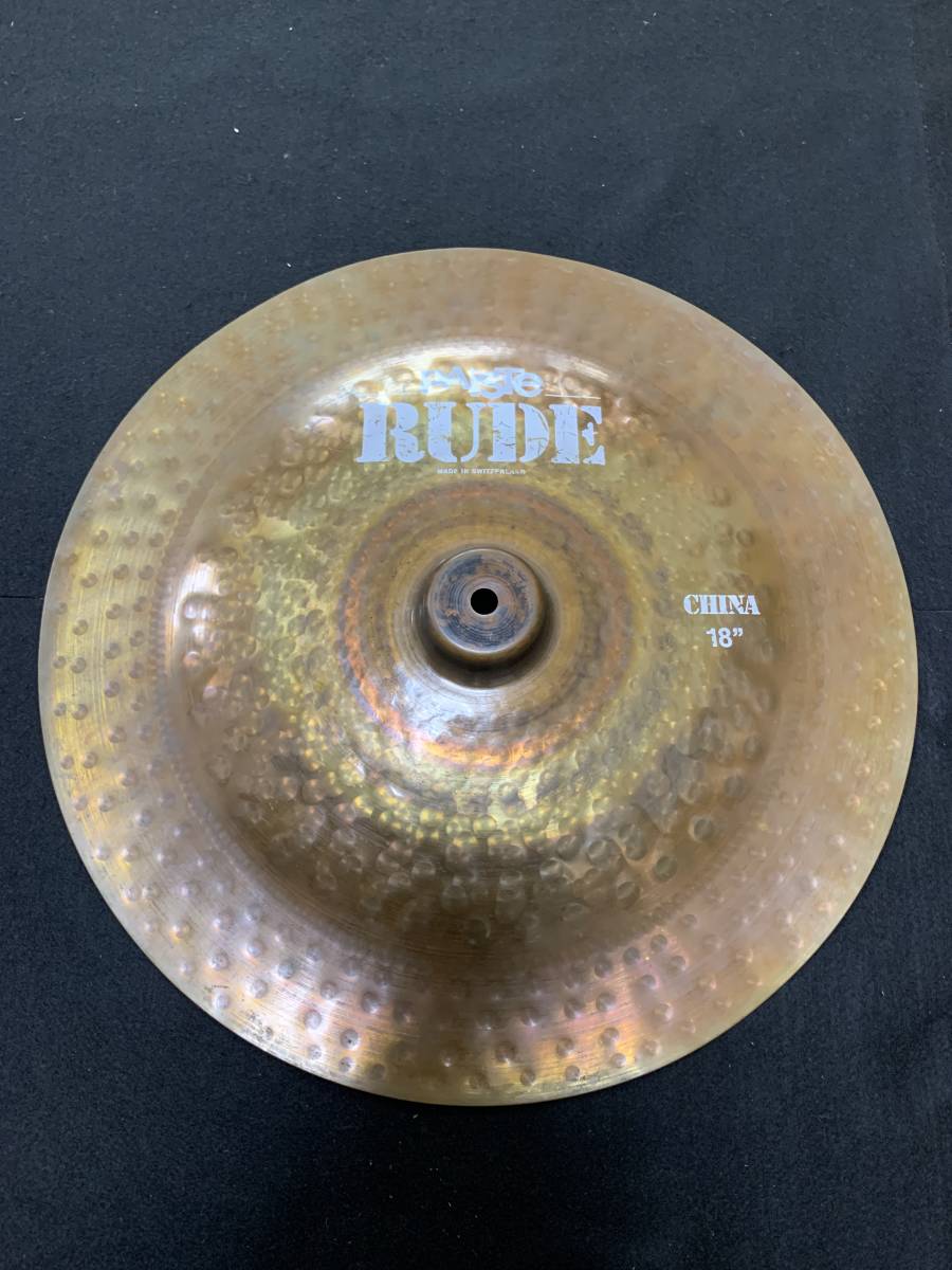 ☆貴重品!パイステ Paiste RUDE クラッシュライド16インチ 中古品 ...