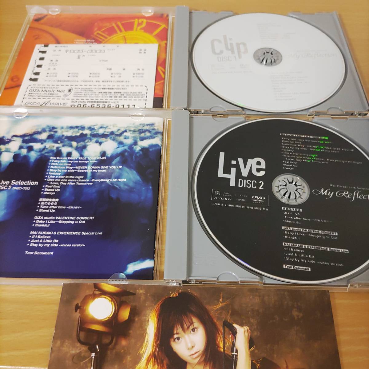 倉木麻衣DVD豪華5本セットFIRST CUT/ETERNAL MOMENT/My Reflection/Wish You The Best Grow,Step by Step/Making of ダンシングMai Kurakiの画像5