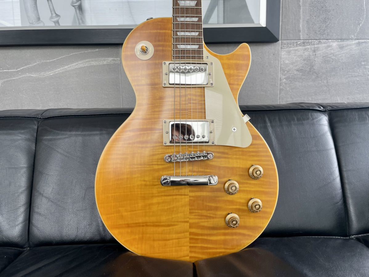 Epiphone Joe Bonamassa Lazarus 1959 Les Paul Standard エピフォン ジョー・ボナマッサ レスポール　ラザロ！　ほぼ新品！！　軽量個体_画像4