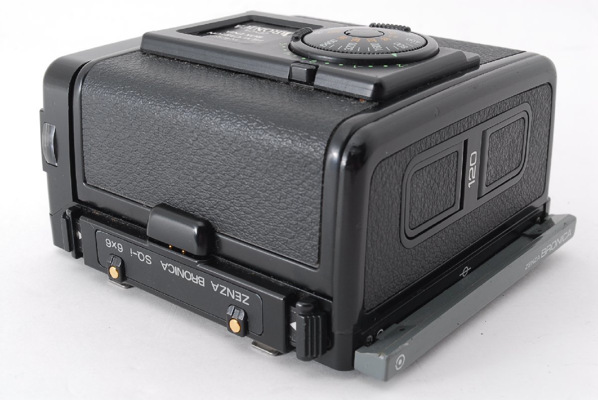 希少品 ZENZA BRONICA SQ-i 6X4.5 フィルムバック | www.bauen.com.ar