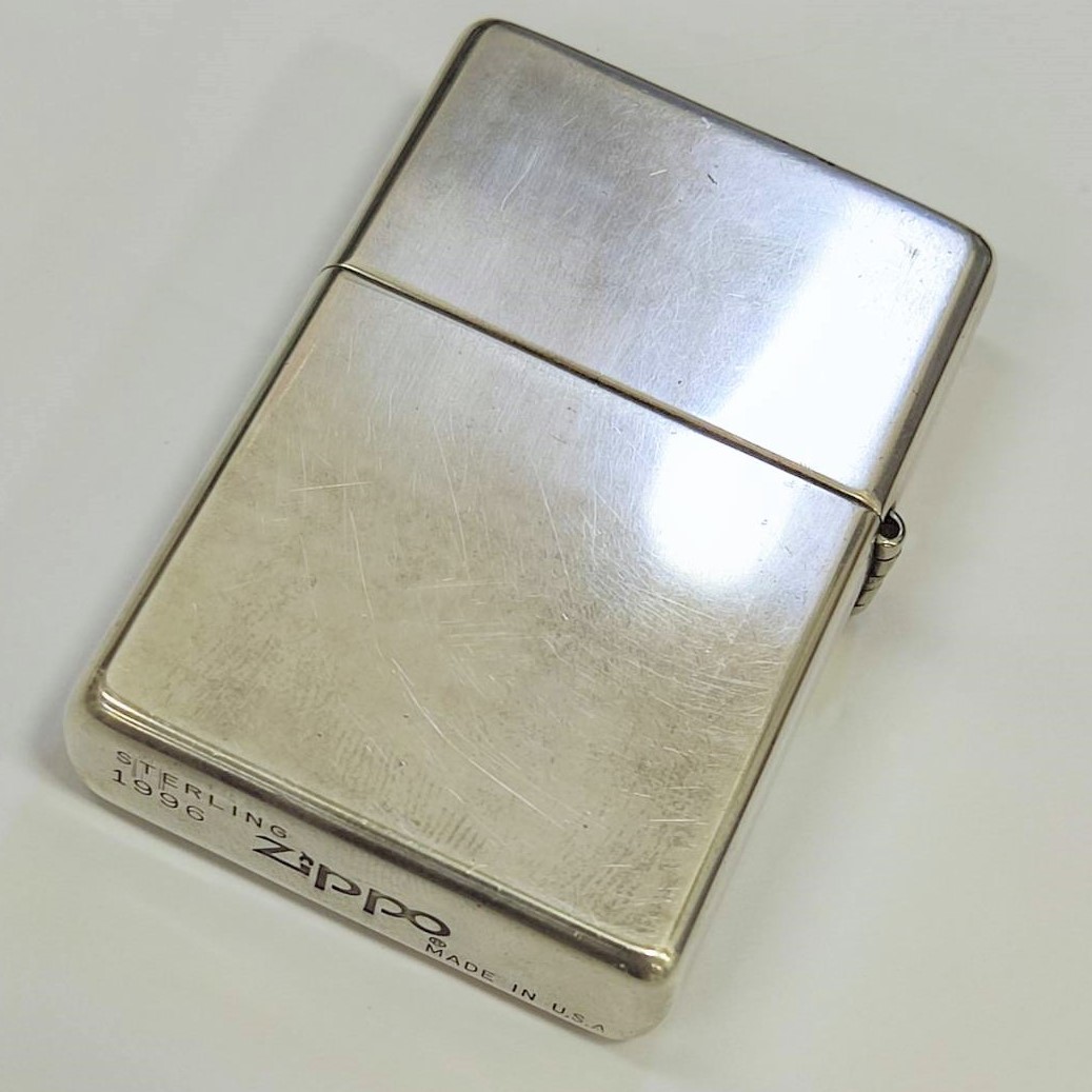 5588C ZIPPO ジッポ STERLING スターリングシルバー 1996年製 着火NG
