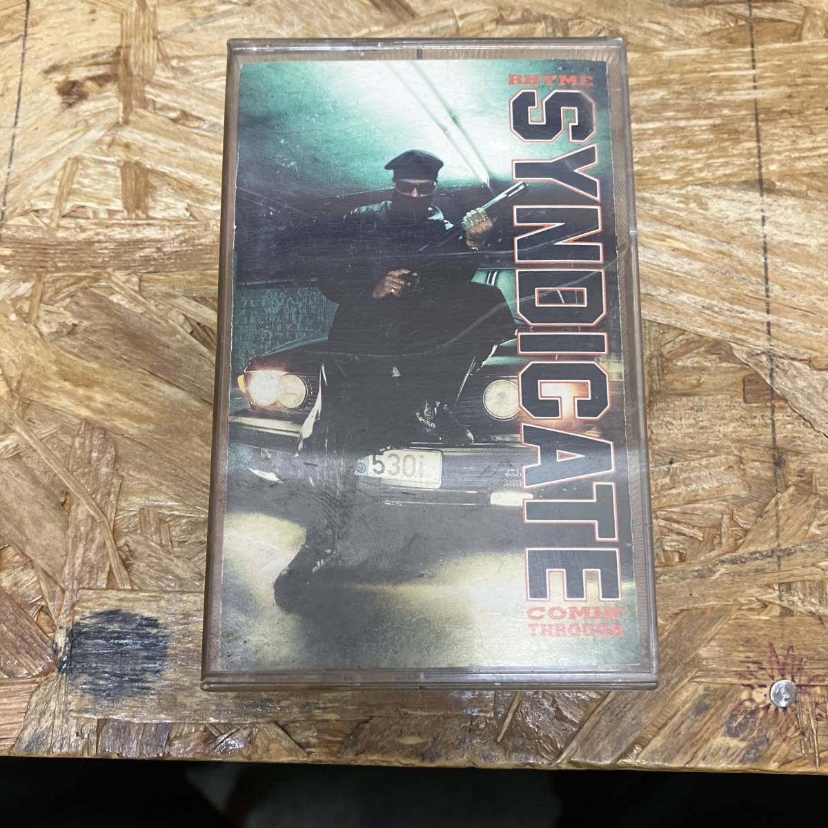 シHIPHOP,R&B RHYME SYNDICATE - COMIN' THROUGH アルバム,名作! TAPE 中古品_画像1