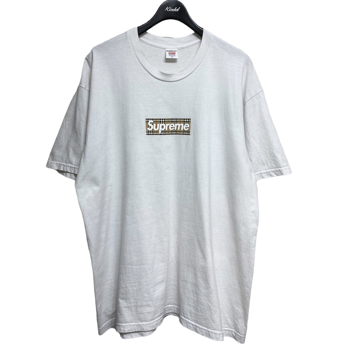 シュプリーム バーバリー Supreme × Burberry　 2022SS Box Logo Tee ボックスロゴ Tシャツ 商品番号：8071000090485-071S-TM