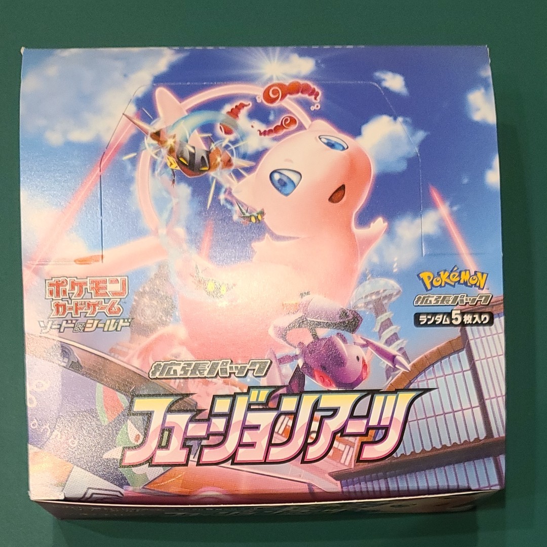 ポケカ フュージョンアーツ 1BOX分 1ボックス分 30パック ポケモン
