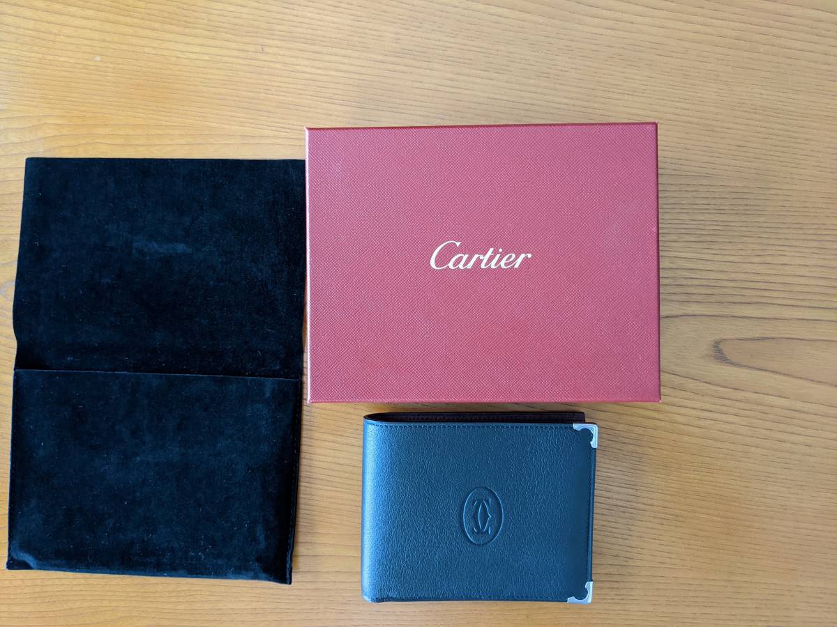 Cartier カルティエ 二つ折り財布 新品未使用 送料込み L3000595