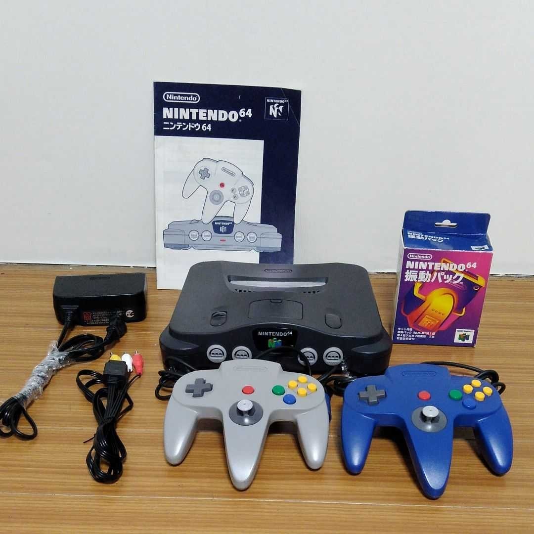 任天堂 ゲーム機 ニンテンドー64 Nintendo64 本体 振動パック 任天堂 ゲーム機 ニンテンドー64 Nintendo64 本体 振動パック