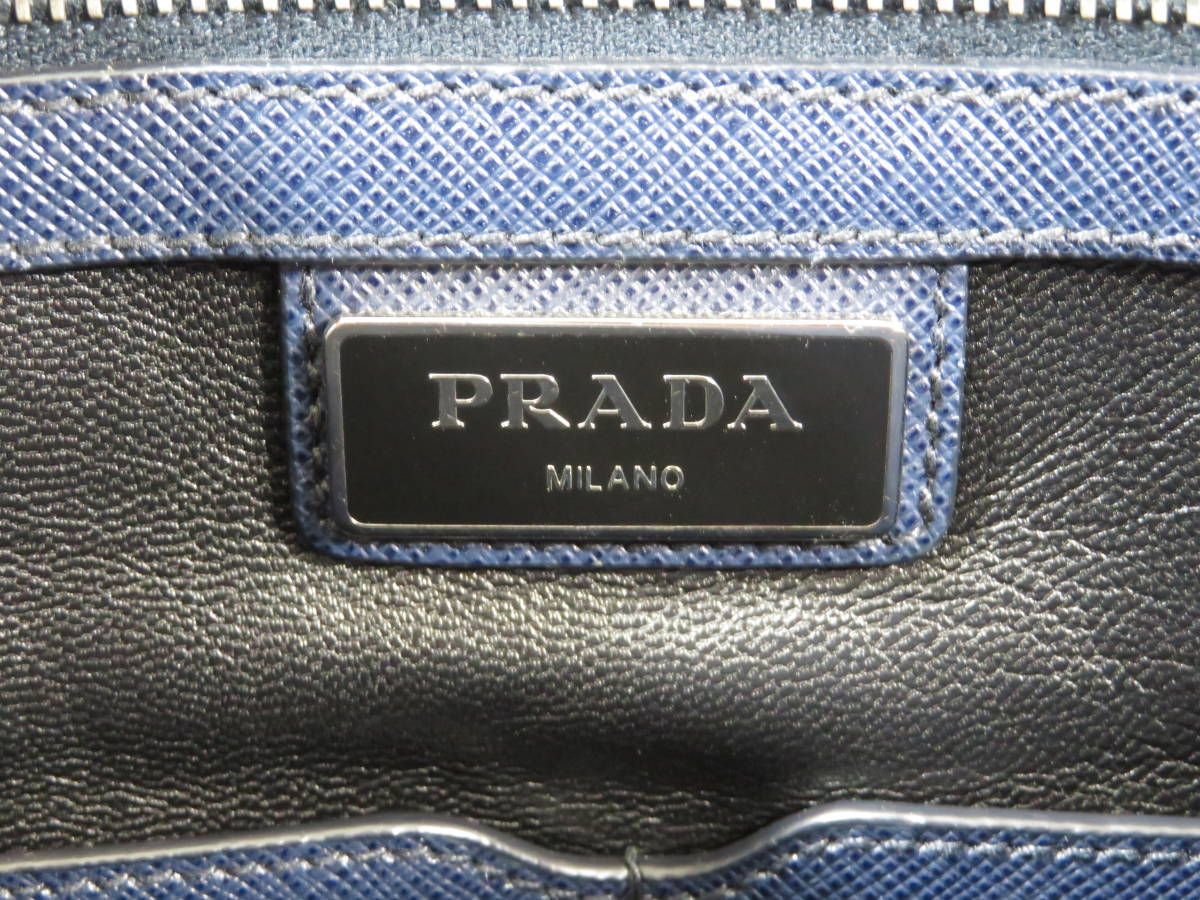 n009)PRADA プラダ メンズ VA0891 9Z2 ブリーフケース ビジネスバッグ