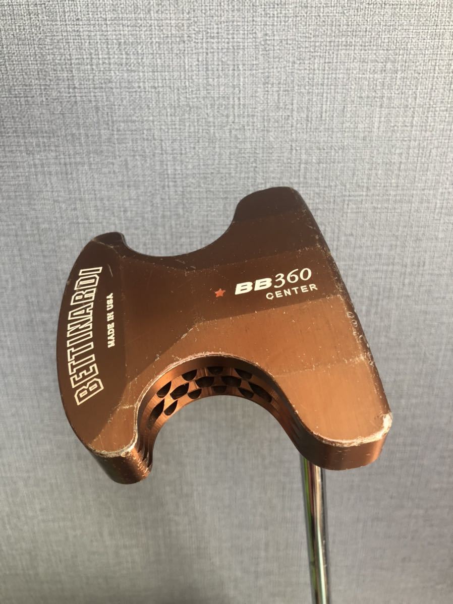 BETTINARDI BB360 センターシャフト　ベティナルディ CS 純正ヘッドカバー付き_画像1