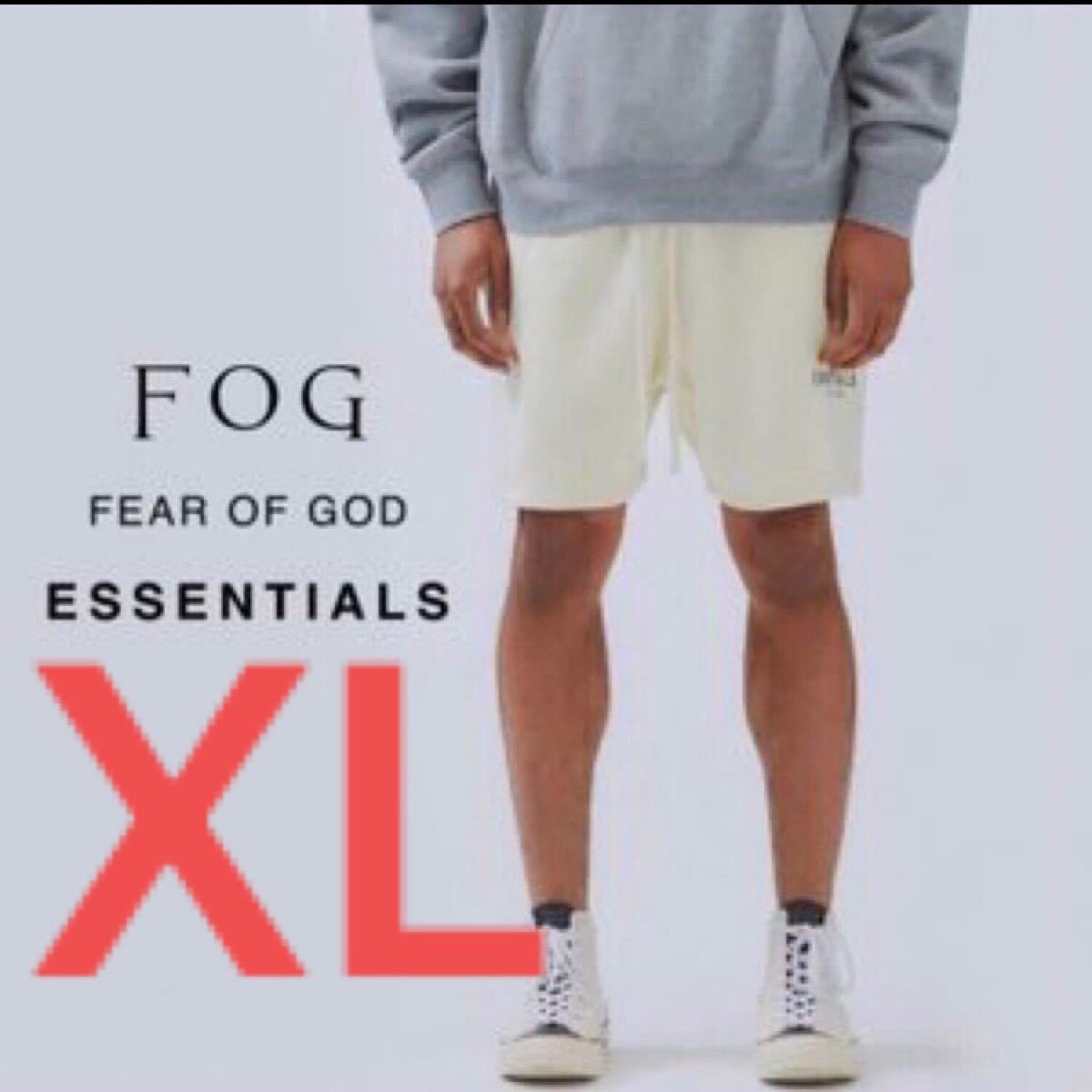 日本初の FOG Essentials ショートパンツ ダークブラウン Sサイズ