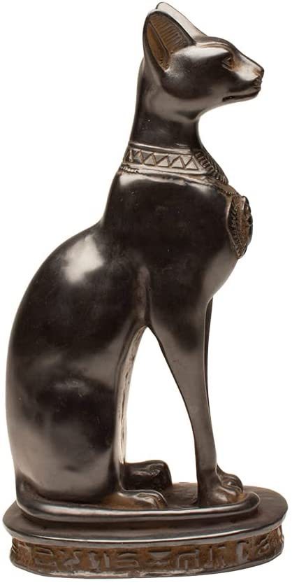 エジプト輸入品 古代エジプト猫女神像 バステト神 彫像 彫刻 エジプト輸入品 古代エジプト猫女神像 バステト神 彫像 彫刻