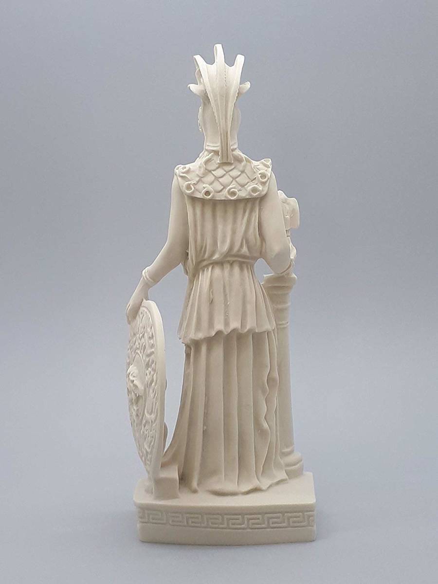 古代ギリシャローマの女神 アテナ（ミネルヴァ）大理石風 彫像 彫刻 アテネ ヘレニズム 知恵、芸術（輸入品）_画像4