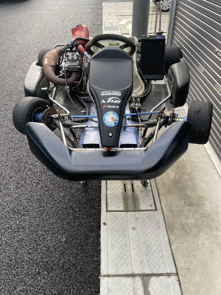 FARST　ミッションカート・YZ125・YAMAHAエンジン・125cc・レーシングカート　SUGAYAチャンバー　サーキット用　奈良県　車体