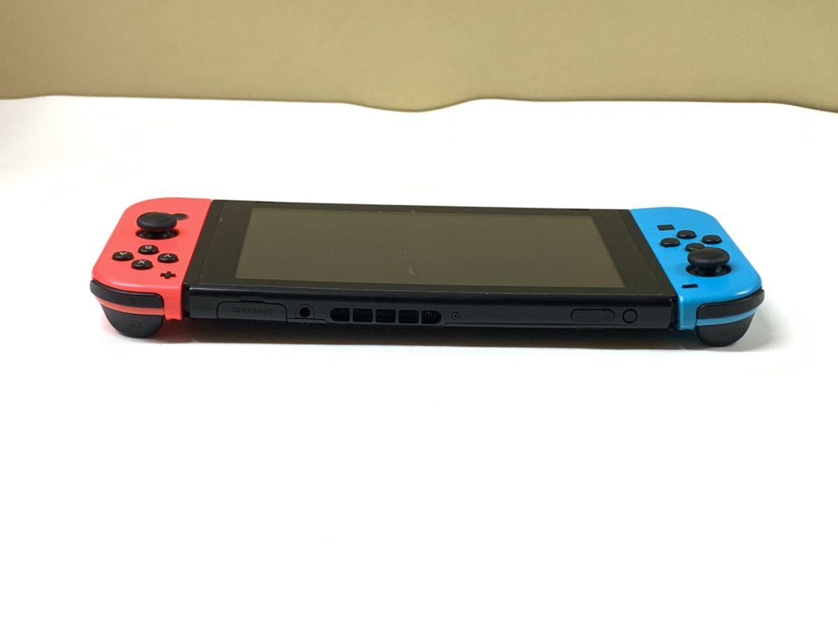 Nintendo Switch ニンテンドースイッチ 本体　HAC-001 ネオンブルー/ネオンレッド 現状品　(60s)_画像7