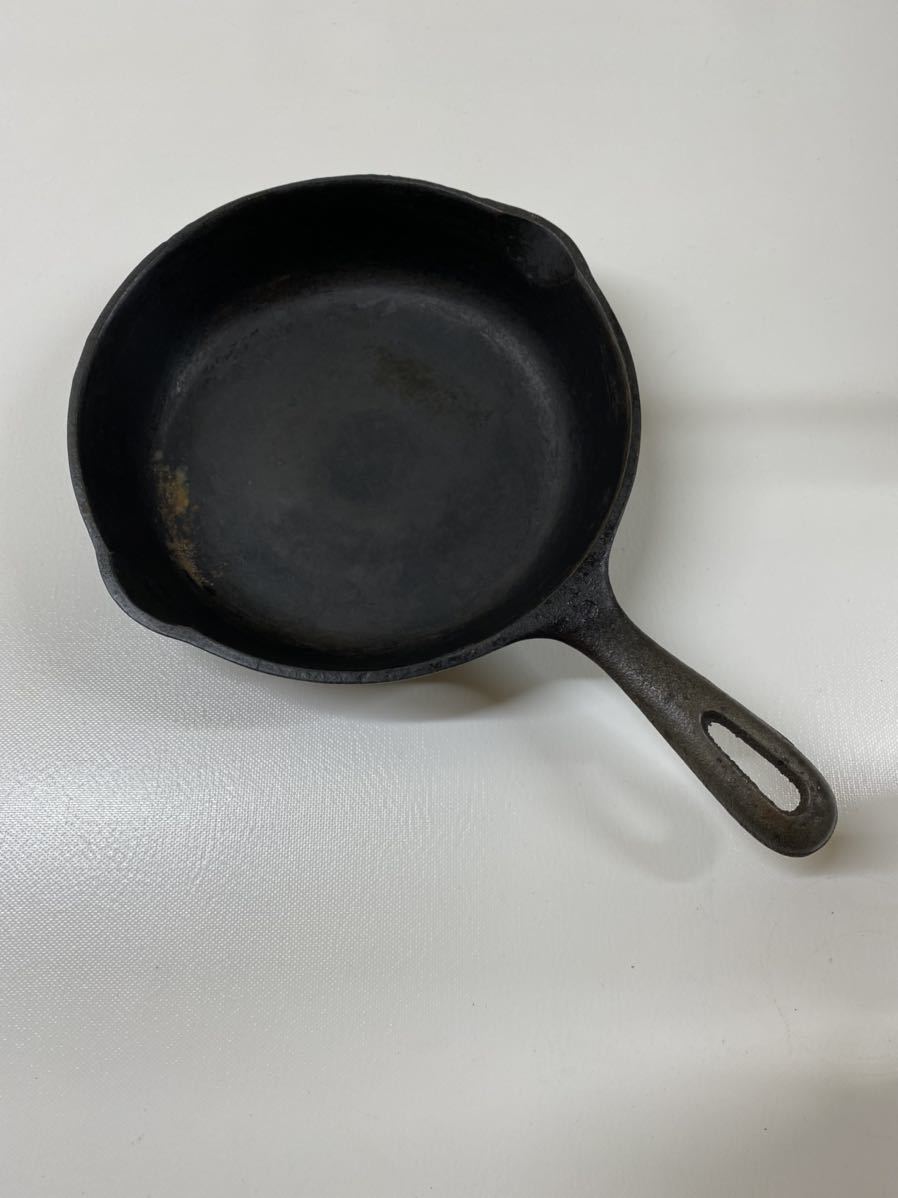 WAGNER WARE ワグナーウェア スキレット 鉄鍋 片手鍋 8インチ SKILLET USA製 現状品 (80s)