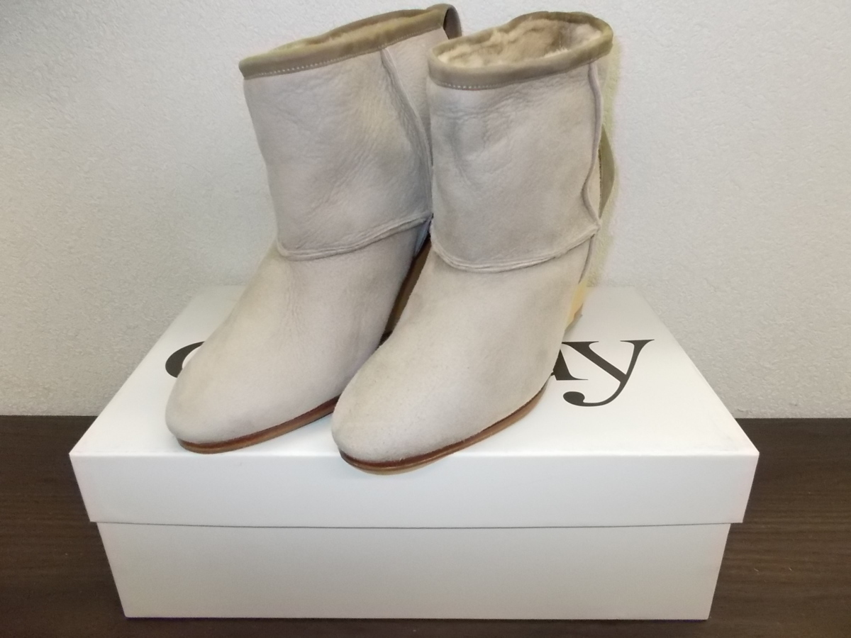 Yahoo!オークション - e503◇durbuy UGGBOY MOUTON BOO...