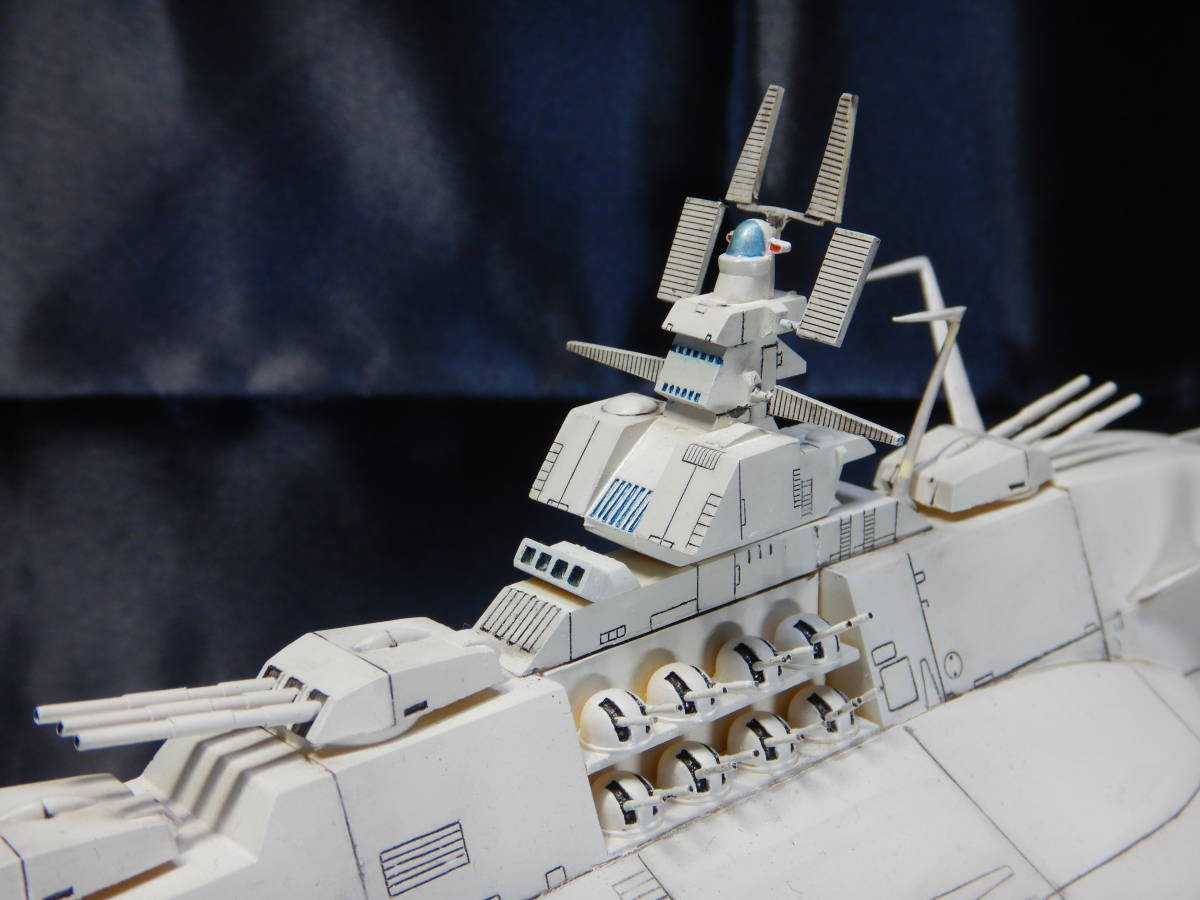 1/1000 主力戦艦 (宇宙戦艦ヤマト完結編)ガレージキット完成品 1/1000 主力戦艦 (宇宙戦艦ヤマト完結編)ガレージキット完成品
