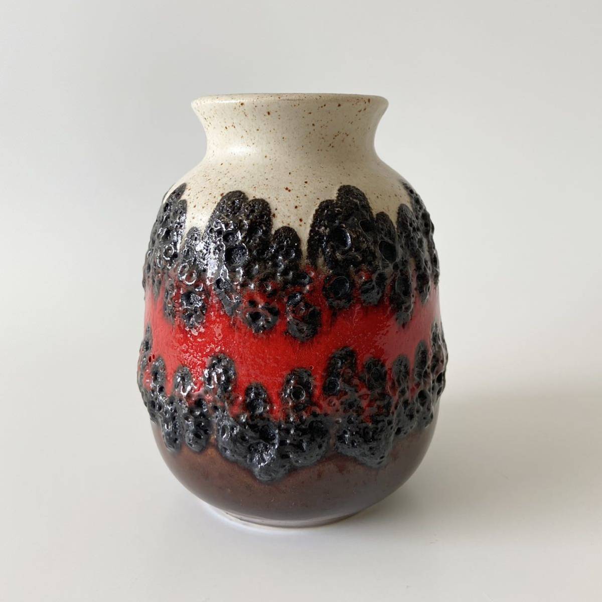 西ドイツ製 1970年代 Bay Keramik Fat Lava ファットラバ ミッド