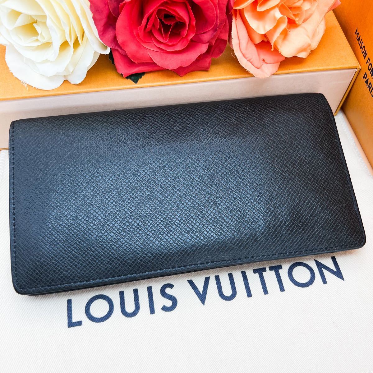 ☆極美品☆LOUIS VUITTON ルイヴィトン タイガ ポルトフォイユ ロン