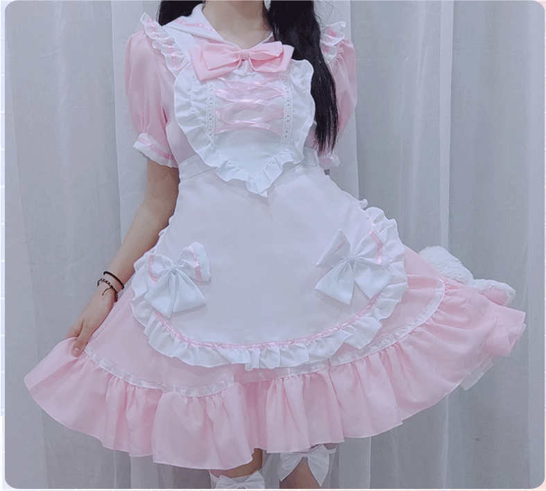 [.] One-piece made clothes Lolita an educational institution festival Halloween Event festival costume play clothes 