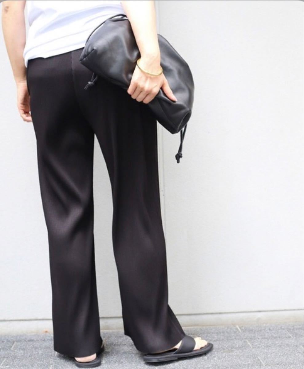 WEB限定デザイン 21SS Deuxieme Classe トリアセプリーツ パンツ