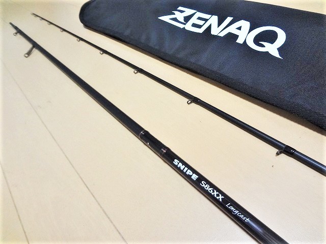 ゼナック スナイプ SNIPE S86XX RGガイド ロングキャスト ロッド ゼナック スナイプ SNIPE S86XX RGガイド ロングキャスト ロッド
