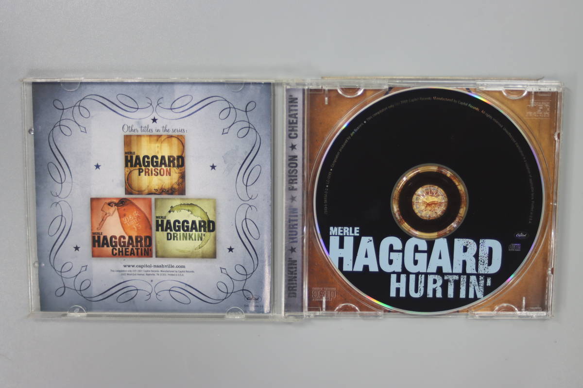 MERLE　HAGGARD　HURTIN’　CD　送料180円_画像4