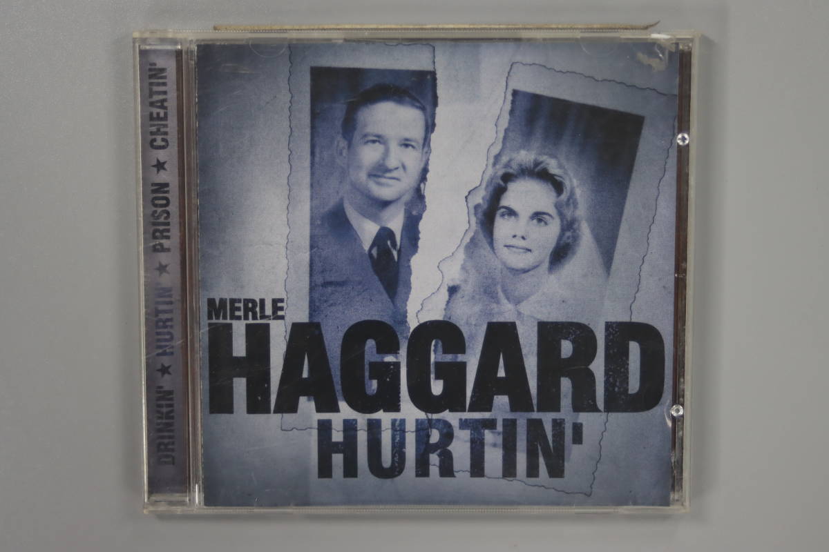 MERLE　HAGGARD　HURTIN’　CD　送料180円_画像1