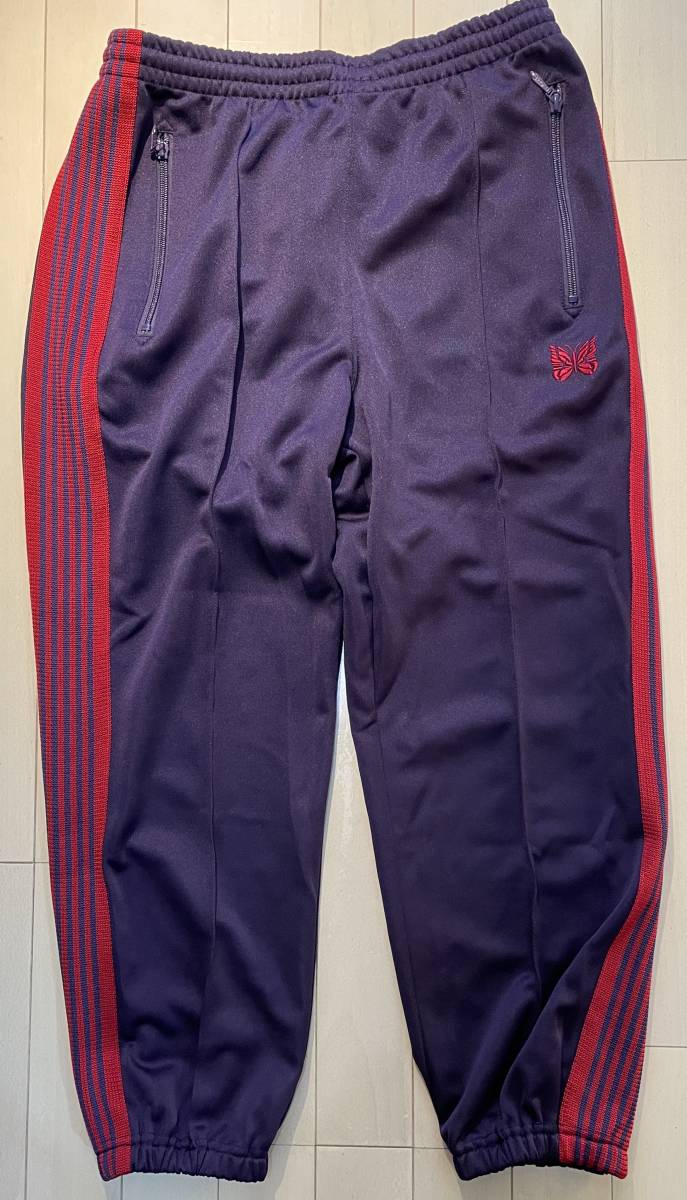 Needles(ニードルズ) 22aw Zipped Track Pant- Poly Smooth DK.PURPLE