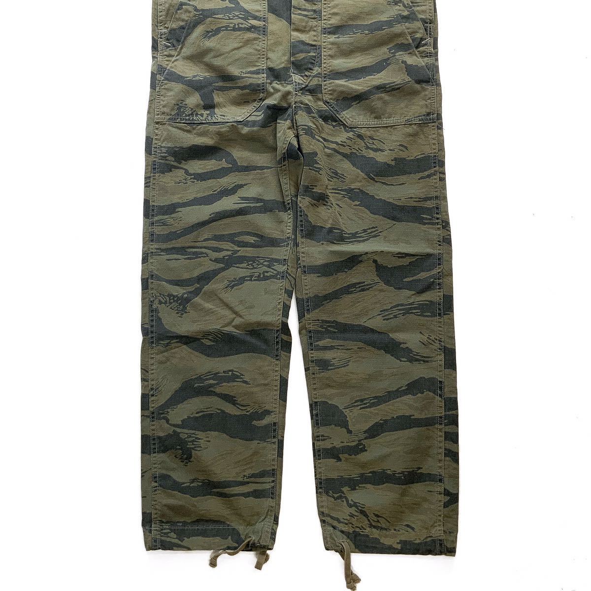 22SS DOUBLE RL RRL カモプリント リップストップ オーバーオール