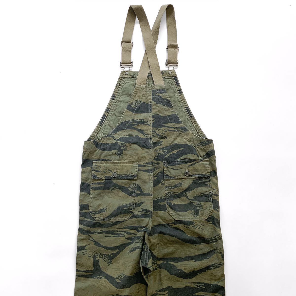 22SS DOUBLE RL RRL カモプリント リップストップ オーバーオール