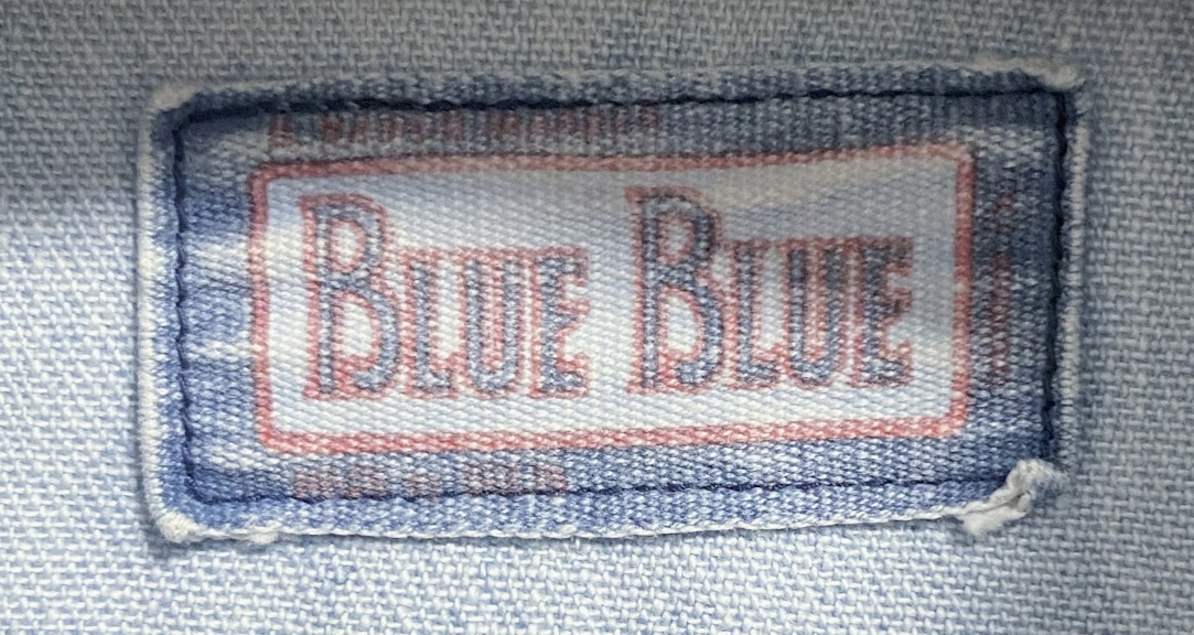 【即決】BLUEBLUEブルーブルー聖林公司インディゴWASH 製品洗いデニムウエスタンシャツTMTハリウッドランチマーケットレミレリーフ_画像5