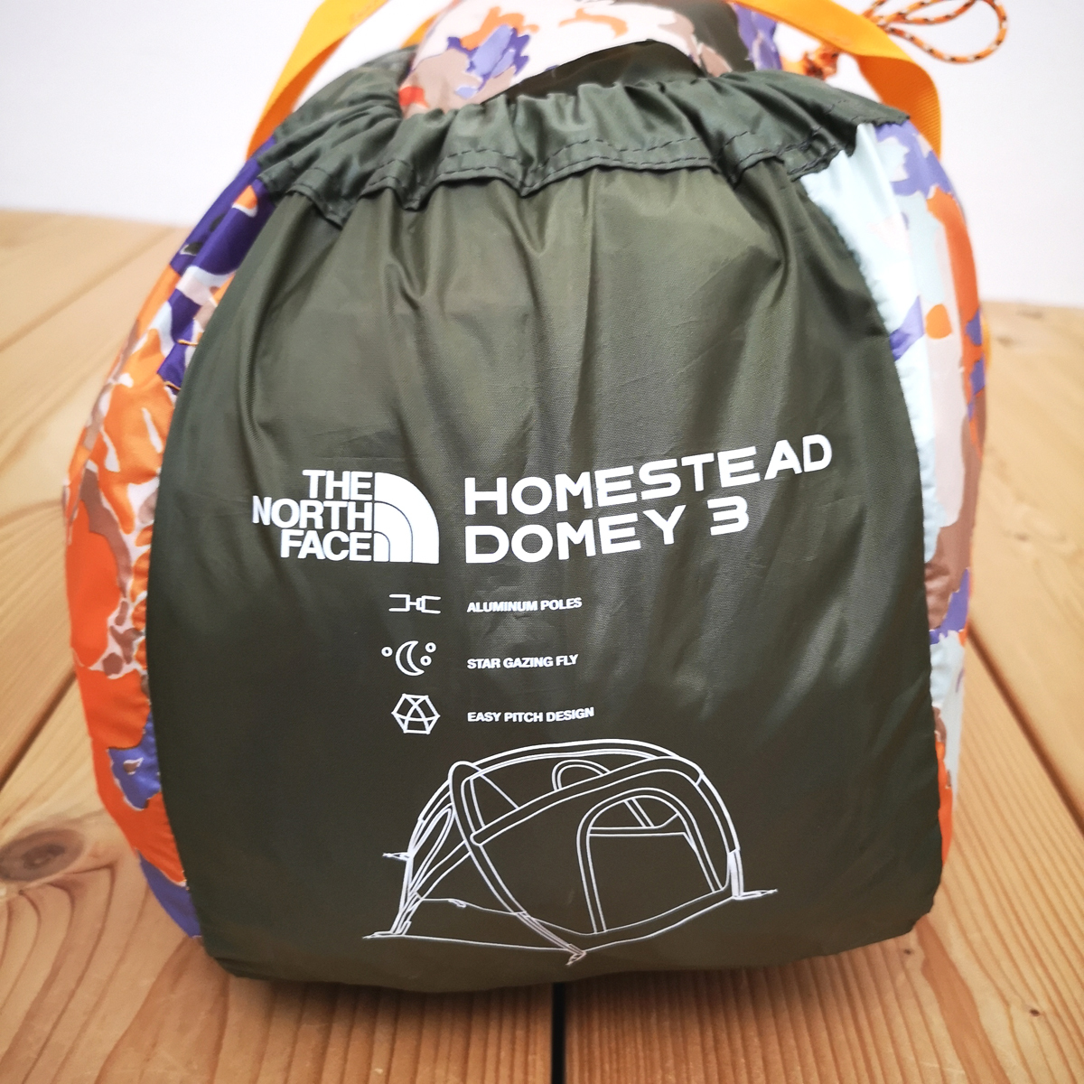 送料無料 新品 ラベンダーカモ The North Face HOMESTEAD DOMEY 3 TENT ザノースフェイス ホームステッド ドーミー 3人用 テント キャンプ