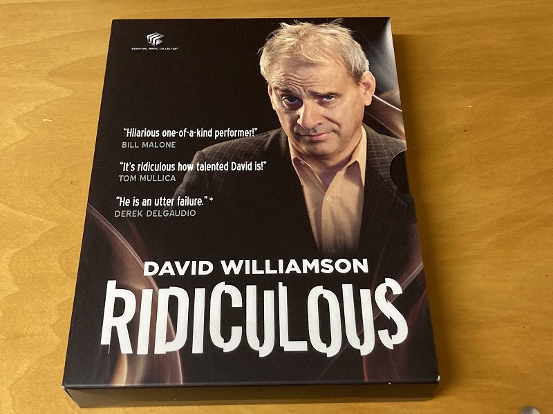 送料込み】デビッドウィリアムソンの集大成！4枚組DVD「Ridiculous