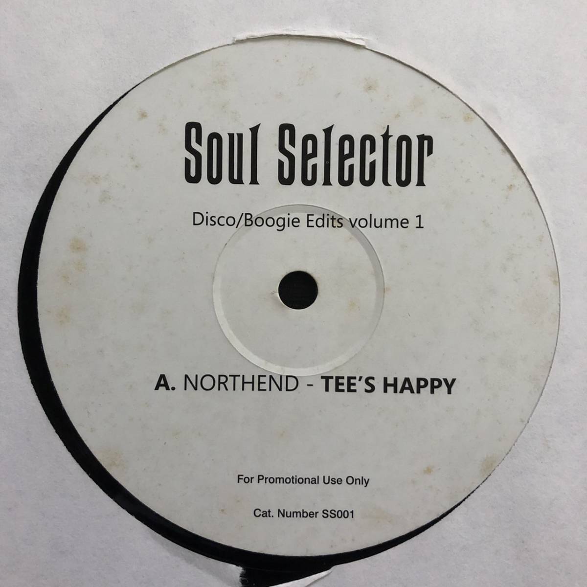 Disco / Boogie Edits Vol. 1 [Soul Selector SS001] North End / Tee's Happy・Prince / Sexy Dancer_画像1