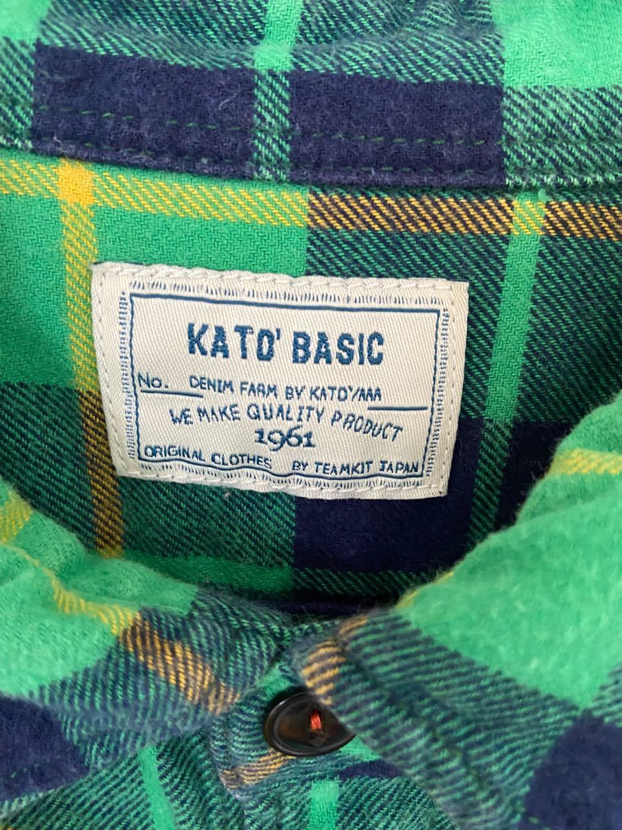 KATO BASIC ネルシャツ　Ｌ