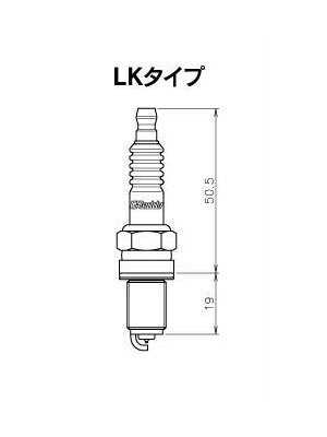 TRUST トラスト GReddy レーシングプラグイリジウムチューン 1台分セット IT08LK 8番 AZ-ワゴン MD21S 98/10～00/12 K6A (DOHC) 660cc_画像2