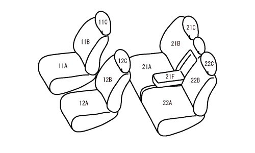 Bellezza ベレッツァ シートカバー ベーシックαライン エスクード TDA4W TDB4W H20/6～H24/7 5人乗 2.4XE/2.4XG/3.2XS/XG_画像2