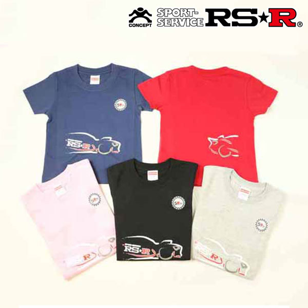 RSR 50周年Tシャツ Aタイプ(子供用) 黒 120サイズ GD078120_画像1
