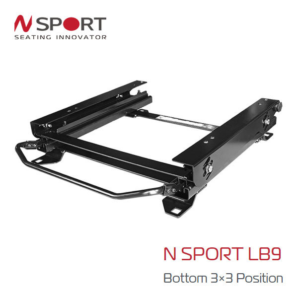 N SPORT シートレール 右席用 LB9タイプ インプレッサ G4 GK2 GK3 GK6 GK7 (北海道・沖縄・離島は送料別途)_画像1